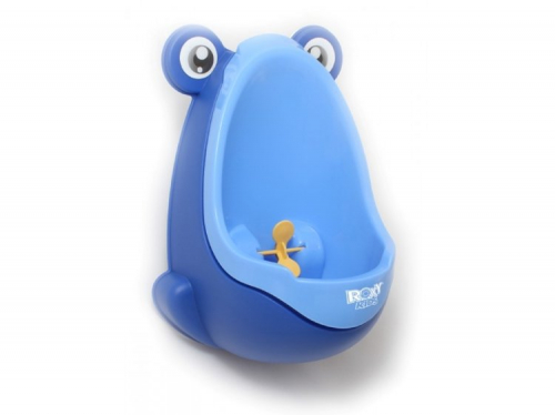 Писсуар для мальчиков ROXY-KIDS Лягушка с прицелом blue