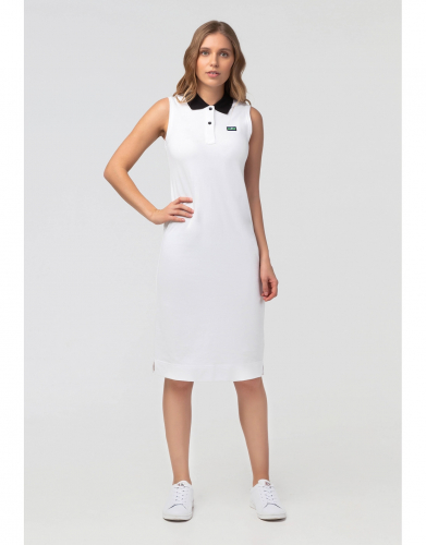 Платье женское (белый/черный) w26102fs-ww191
