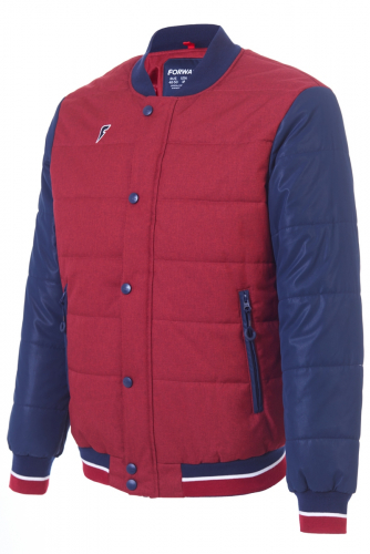 m08220g-rr182 Куртка утепленная мужская (красный)