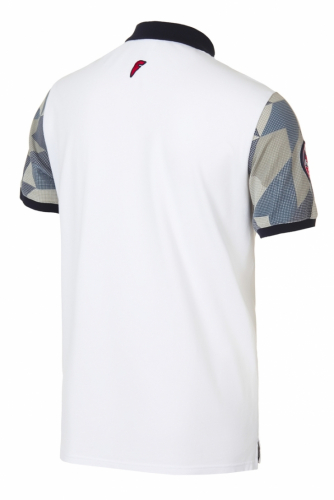 m13240g-wn181 Рубашка поло мужская (белый/синий)