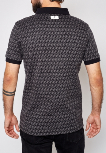 m13202fs-gg182 Рубашка поло мужская (серый)