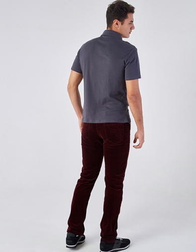 m13203fs-gg182 Рубашка поло мужская (серый)