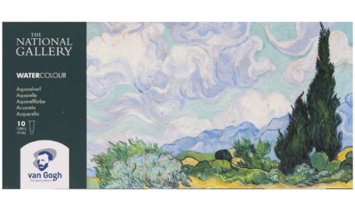 Набор акварельных красок Van Gogh National Gallery Базовый тубы 10 туб по 10мл в картонной упаковке