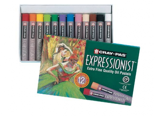 Набор масляной пастели Cray-Pas Expressionist 12 цветов в картонной упаковке