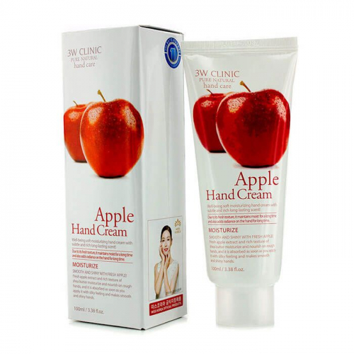 Увлажняющий крем для рук с яблоком Apple Hand Cream