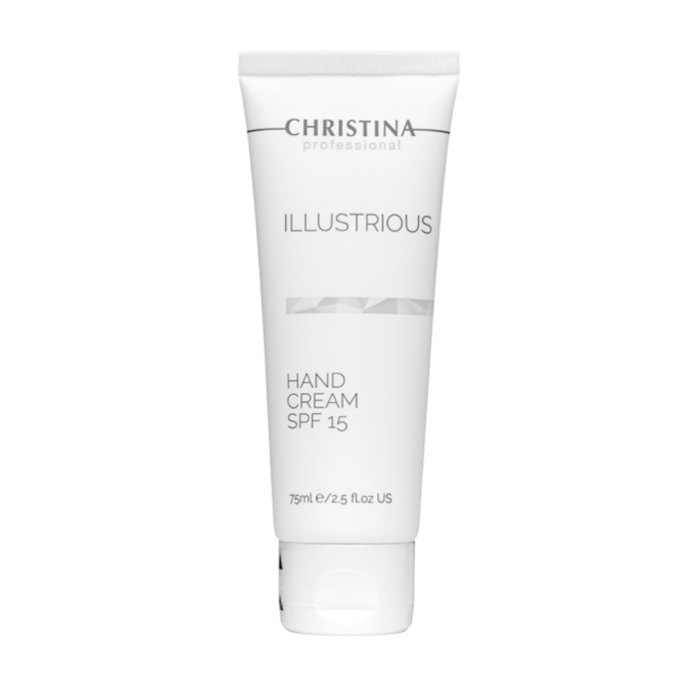 CHRISTINA Крем защитный для рук SPF 15 / Hand Cream SPF-15 Illustrious 75 мл