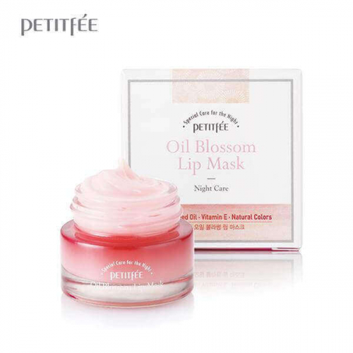 Маска для губ с маслом камелии Oil Blossom Lip mask (Camellia seed oil), 15 гр