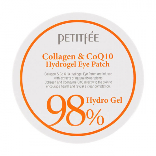 Гидрогелевые патчи для век с коллагеном и коэнзимом Q10 КОЛЛАГЕН/Q10 Collagen&CoQ10 Hydrogel Eye Patch, 60 шт