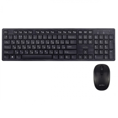 Беспроводной комплект клавиатура+мышь Perfeo TWIN (PF_A4500)