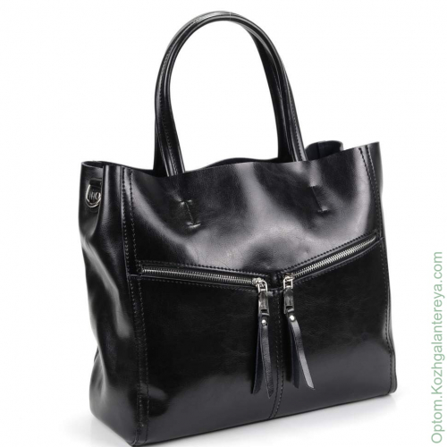 Женская кожаная сумка 1501 Блек