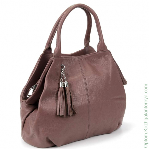 Женская кожаная сумка 185 Браун