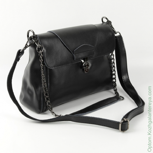 Женская кожаная сумка 1803 Блек