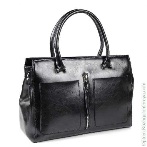 Женская кожаная сумка 1355 Блек
