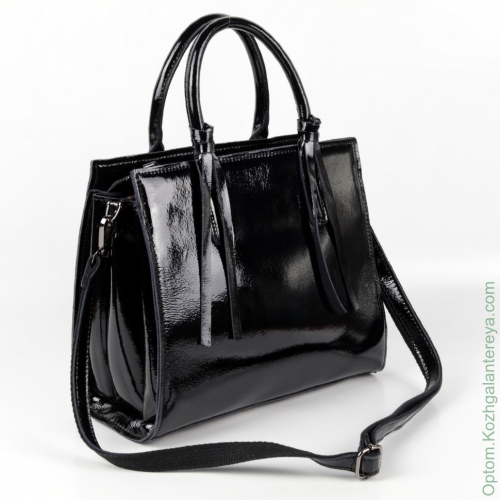 Женская кожаная сумка 18005 Блек