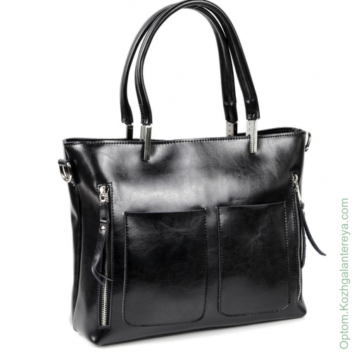 Женская кожаная сумка 1112 Блек