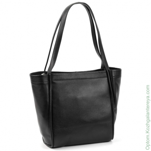 Женская кожаная сумка 1574-А Блек