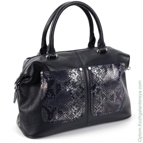 Женская кожаная сумка 1438-С Блу