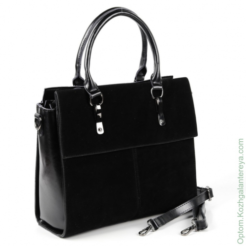 Женская кожаная сумка 2969-2 Блек