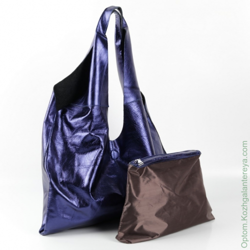 Женская кожаная сумка 1835 Блу