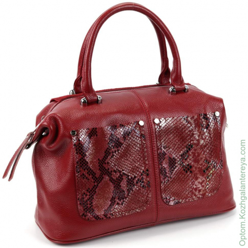 Женская кожаная сумка 1438-С Л-Вайн