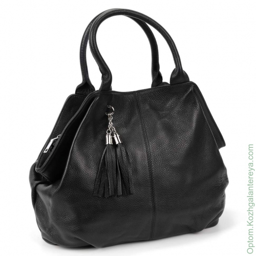 Женская кожаная сумка 185 Блек