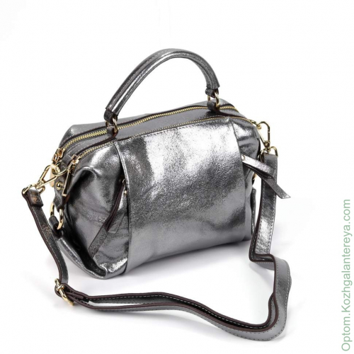 Женская кожаная сумка 1834-1 Сильвер