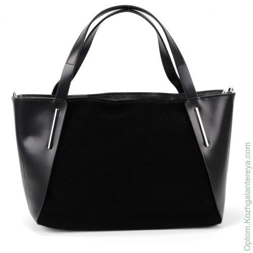 Женская кожаная сумка 284-2 Блек