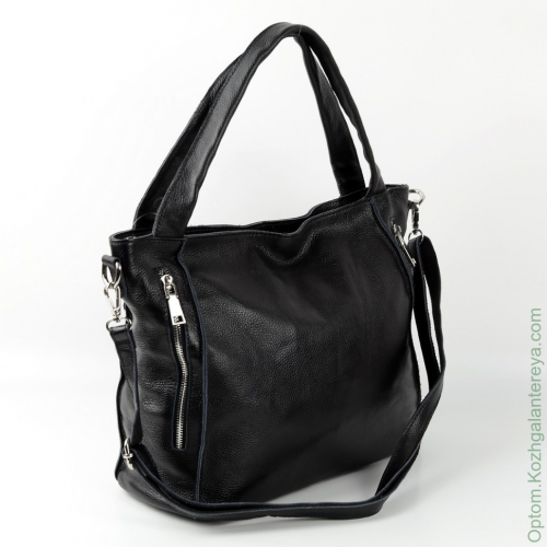 Женская кожаная сумка 1807 Блек