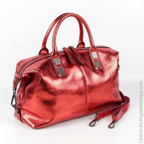 Женская кожаная сумка 20183-2М Ред