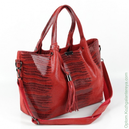 Женская кожаная сумка 2903 Ред
