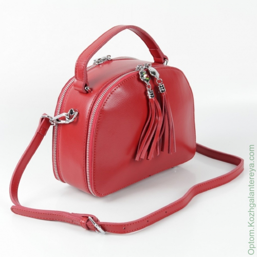 Женская кожаная сумка 1839 Ред