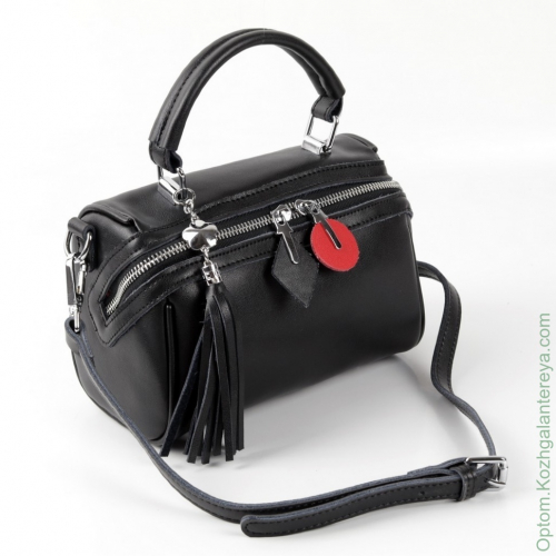 Женская кожаная сумка 1833 Блек