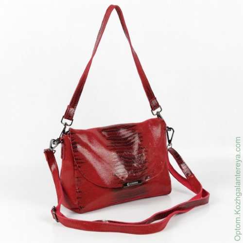 Женская кожаная сумка 6178-1 Ред