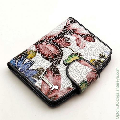 Маленький женский кожаный кошелек Sergio Valentini СВ 8125-537