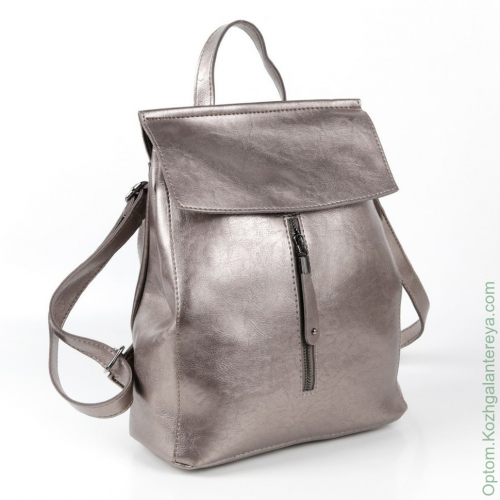 Женский кожаный рюкзак G520-1 Бронза
