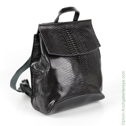 Женский кожаный рюкзак НТ-206G Грей