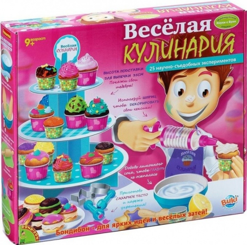 Французские опыты Науки с Буки Bondibon , Весёлая кулинария (мал) арт. 7064EU