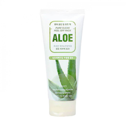 Очищающая маска-пленка с экстрактом алоэ Jigott Aloe Pure Clean Peel Off Pack 180мл
