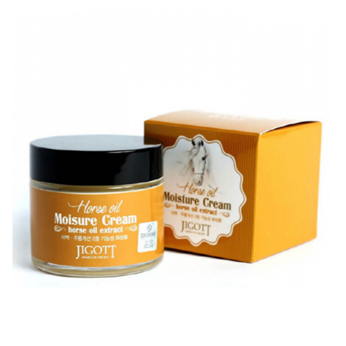 Увлажняющий крем с лошадиным маслом Jigott Horse Oil Moisture Cream 70мл