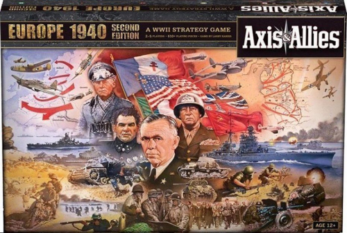 Настольная игра: Вторая Мировая, Европейская Кампания 1940 (новая версия) (Axis&Allies Europe 1940), арт 478225