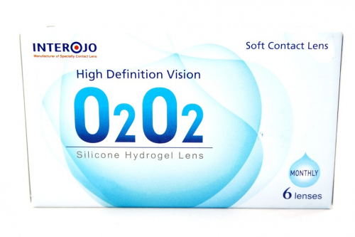 O2O2 (6шт) силикон-гидрогелевые кривизна 8,6