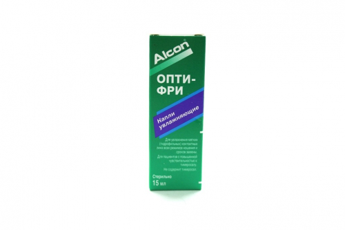увлажняющие капли Alcon Opti-Free 15 ml