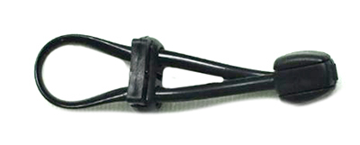 Шнурки Котофей, артикул 03008004-40, цвет черный, материал ПВХ