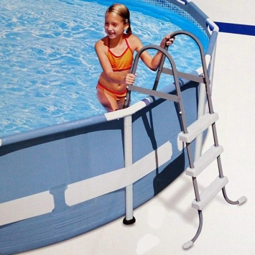 Лестница для бассейна H-107 см Intex (28065)