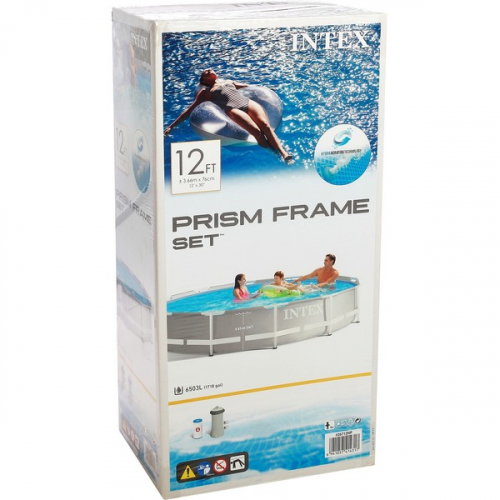 Бассейн каркасный Prism Frame 366*76 см + насос-фильтр 2006 л/ч (А) Intex (26712NP)