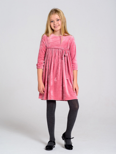 Платье д/девочек AW19-20-TRK-1054 розовый