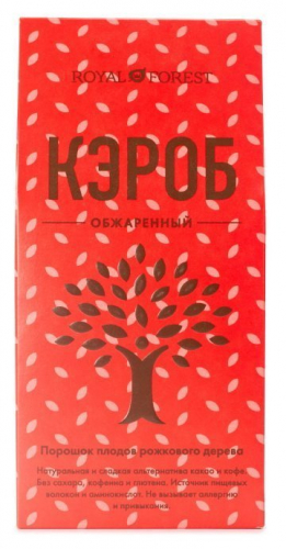 Кэроб обжаренный Royal Forest, 100 гр