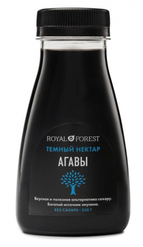 Темный нектар агавы Royal Forest, 250 гр
