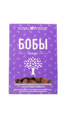 Бобы какао Royal Forest, 100 г.