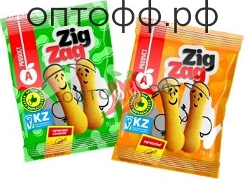 АП Печенье Zig Zag сладкое 50гр (кор*66)